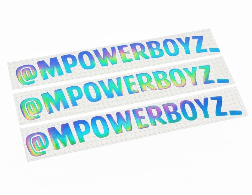MPowerBoyz Windshield Banner